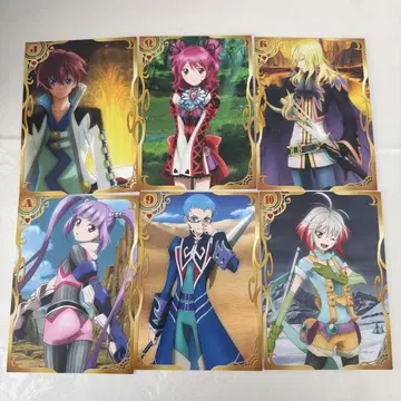 테일즈 오브 그레이세스 2014 카드 6장 세트