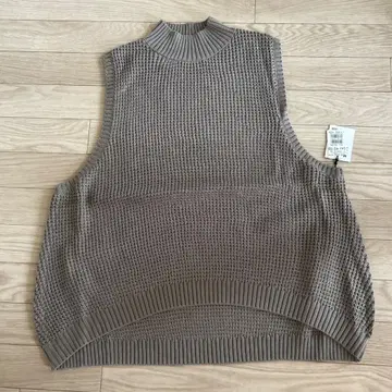 [ 정가 12,000엔 ] 라슈드 니트 베스트 애쉬 그레이 야마다야 M