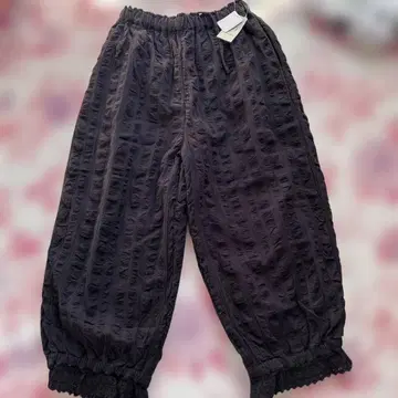 택 포함 새상품 사만사 모스모스 밑단 스캘럽 호박 팬츠