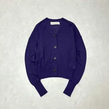 THE SHINZONE 더 신존 가디건 퍼플 보라색 린넨