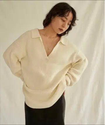 enof 니트 cropped knit