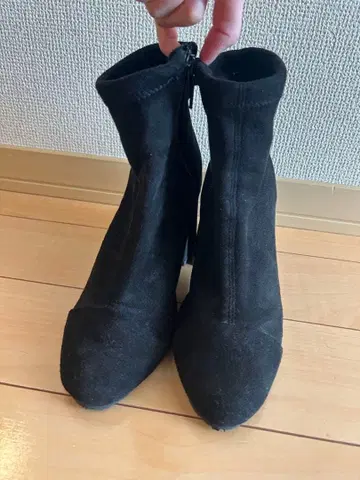 MOUSSY 스트레치 스웨이드 부츠