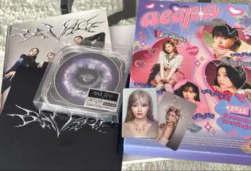 aespa 굿즈 묶음 판매 트레이딩 카드 CD 앨범 BOX 닝닝