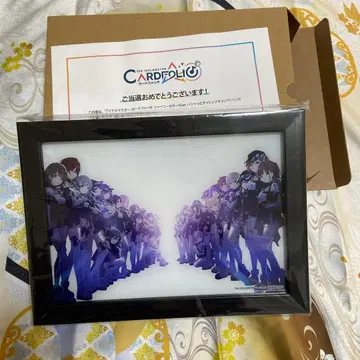 아이돌 마스터 샤이니 컬러즈 당선품 공식 라이팅 보드