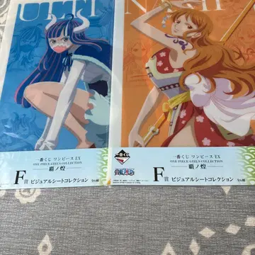 원피스 비주얼 시트 컬렉션 2장 세트