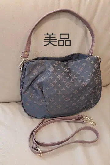 새상품급 러셋 2way 숄더백 그레이 x 핑크