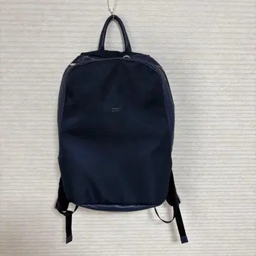 HMAEN 아에나 나일론 x 가죽 럭색 백팩 네이비