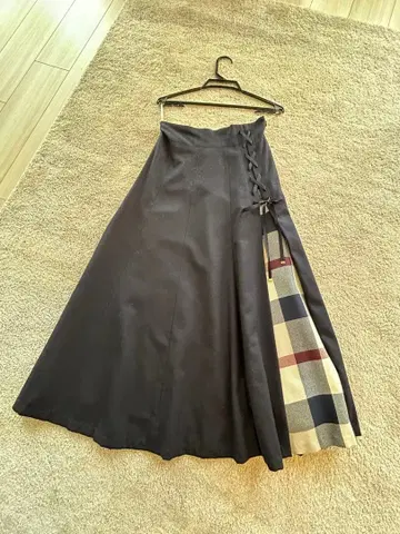 BLUE LABEL CRESTBRIDGE 플레어 스커트 38