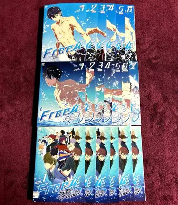 Free! 1 2 3 DVD 19장 세트 애니메이션