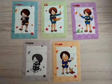 게게게의 키타로 시리즈 POP UP STORE 특전 엽서 5장