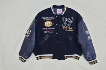 Posh Boy 바시티 자켓 빈티지
