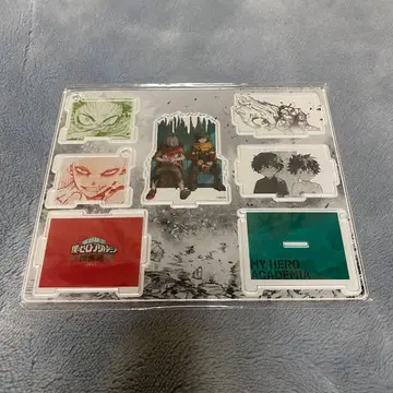 나의 히어로 아카데미아 원화전 아크릴 박스 ON 피규어