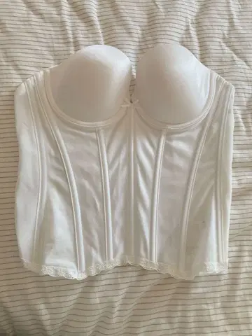 클라우디아 화이트 코르셋 브라이덜 이너 F65