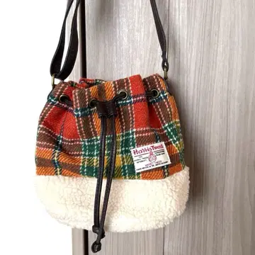 니코앤드 해리스 트위드 숄더백 체크 무늬