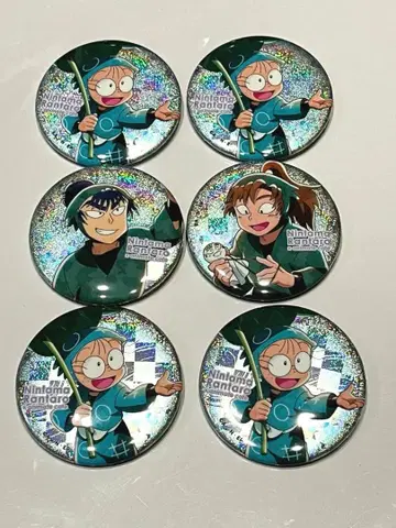 닌타마 란타로 애니카페 장마철 홀로그램 캔뱃지 케마 젠포지 란타로