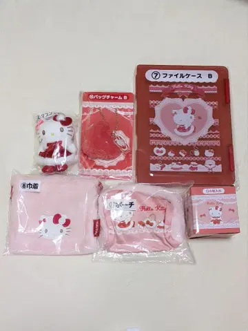 산리오 헬로키티 뽑기 6점 세트