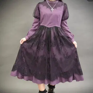 다크 로맨스 롱 원피스