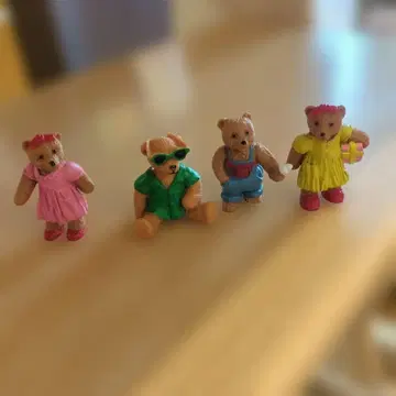 레어 레트로 테디베어 피규어 1995년 1996년