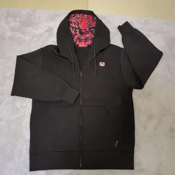 Honda 시빅 TypeR FL5 풀 지퍼 후드티 블랙 M