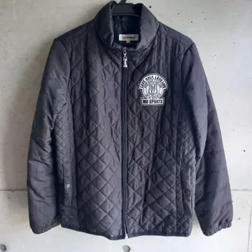 M U SPORTS 퀼팅 자켓 블랙