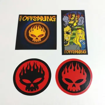 오프스프링 Offspring 스티커 4장 세트 새상품급