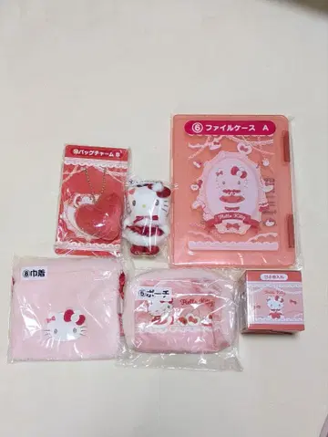 산리오 헬로키티 뽑기 6점 세트