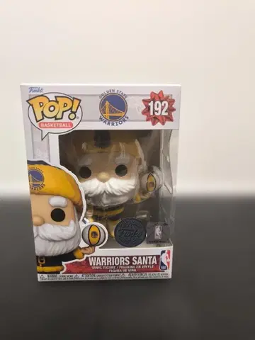 Funko POP! NBA- Warriors- Santa 85301