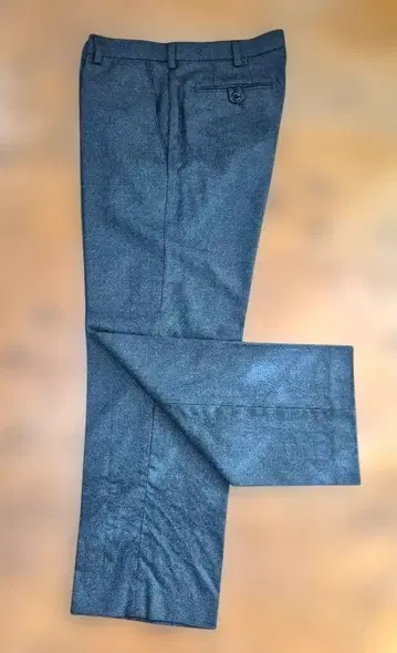 새상품급 유니클로 다크 그레이 겨울 태즈매니아 울 노턱 팬츠 w82