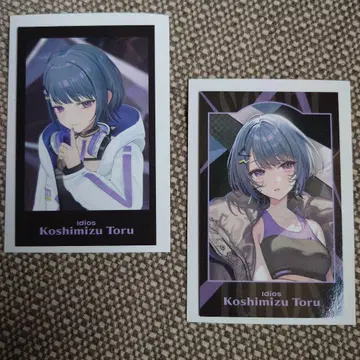 코시미즈 토오루 폴라로이드풍 카드