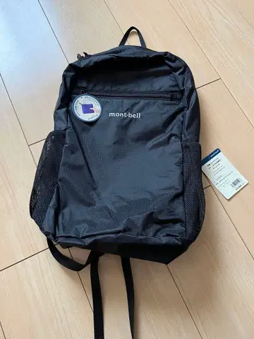 [미사용 새상품] mont-bell 포켓터블 라이트 팩 15 블랙