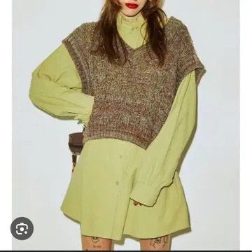 jouetie 베스트 레이어드 미니 원피스