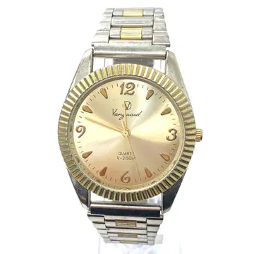 뱅가드 V-2150H 쿼츠 손목시계 골드/실버