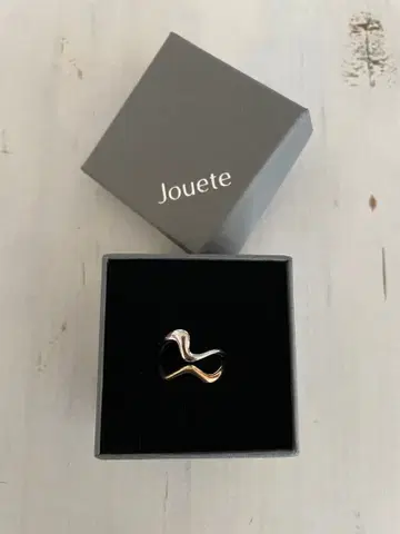 JOUETE 쥬에테 웨이브 이어커프 반지 실버&골드
