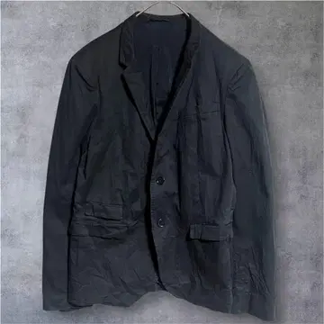 닐바렛 자켓 테일러드 슬림핏 블랙 겉옷 이탈리아제