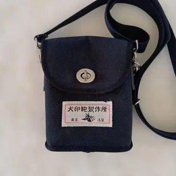 이누이루카방 제작소 3WAY 멀티 파우치 백 네이비