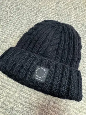 [ 새상품 ] 야마토미치 Merino Knit Cap BLACK