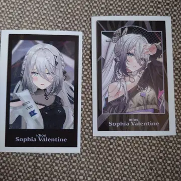 소피아 발렌타인 폴라로이드풍 카드