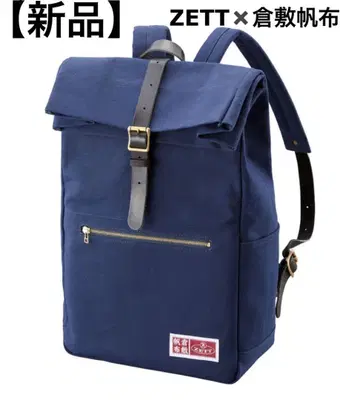 [ 새상품 ] ZETT 100주년 기념 ZETT 쿠라시키 캔버스 백팩