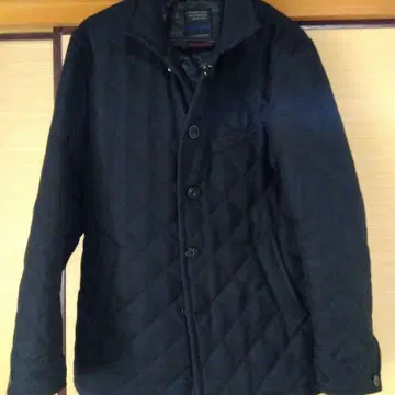 블랙 퀼팅 자켓