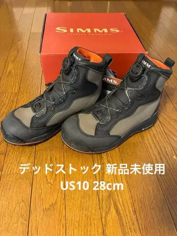 미사용 새상품 SIMMS 리버 테크 보아 부츠 비브람 US 10 (28)