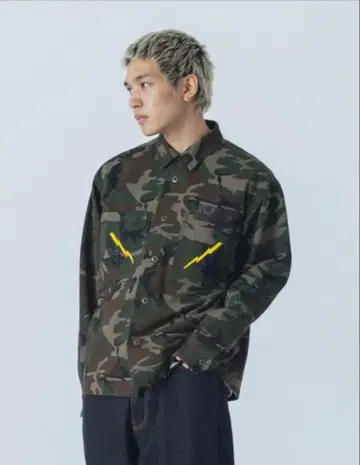 XLARGE 밀리터리 셔츠 자켓