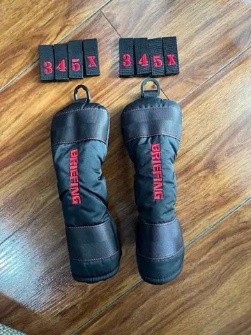 BRIEFING 브리핑 유틸리티용 골프헤드커버 2세트