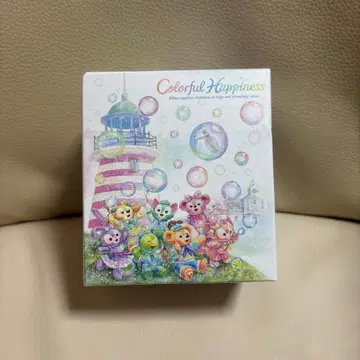 디즈니씨 컬러풀 해피니스 와펜 컴플리트 패키지 (박스 찌그러짐) 새상품