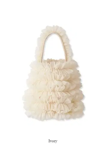 [ 미사용 새상품 ] LILY BROWN 릴리 브라운 튤 버킷 백