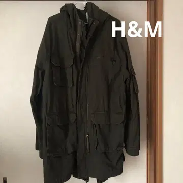 H&M 밀리터리 마운틴 후드티