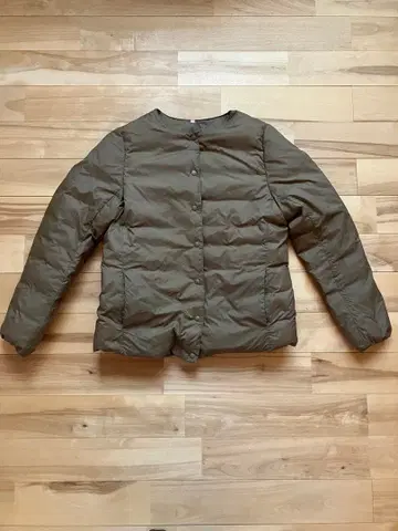 무인양품 경량 다운 자켓 브라운 S 사이즈