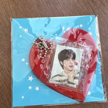 JIN BTS ID 사진 홀더 세트 하트 RUN SEOKJIN