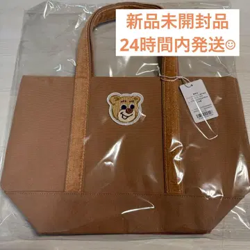 페이러 올드 테디 와펜 토트백 베이지