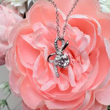 [ 새상품 ] 1.0ct 모이사나이트 목걸이 - 에뚜왈 뤼방 -