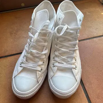 Converse All Star 하이컷 스니커즈 화이트